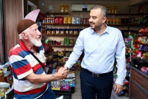 &nbsp; &nbsp; Onikişubat Belediye Başkanı Hanifi Toptaş, Haydarbey ve Ertuğrul