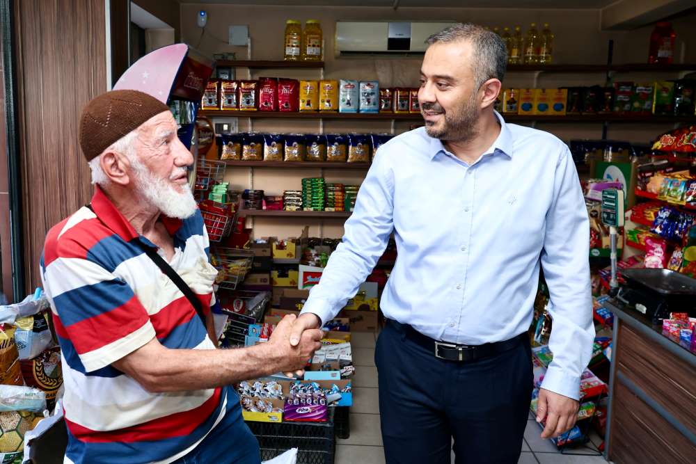 &nbsp; &nbsp; Onikişubat Belediye Başkanı Hanifi Toptaş, Haydarbey ve Ertuğrul