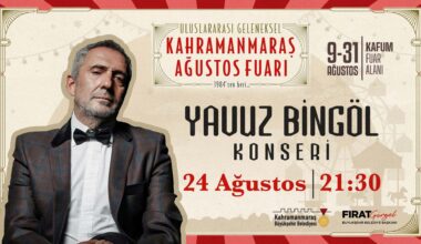 Yavuz Bingöl, KAFUM’da Sevenleriyle Buluşacak