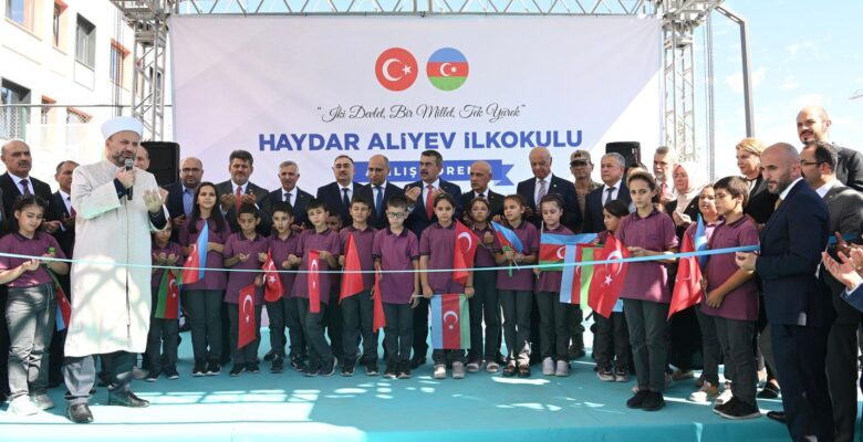 Haydar Aliyev İlkokulu’nun Açılışı Gerçekleştirildi