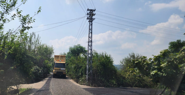 Andırın’da 6 Mahalleye Ulaşım Sağlayan Yol Yenilendi