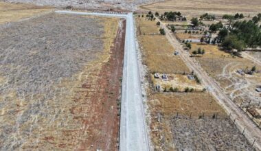 Büyükşehir, Afşin Mezarlık Yolunu Yeniledi