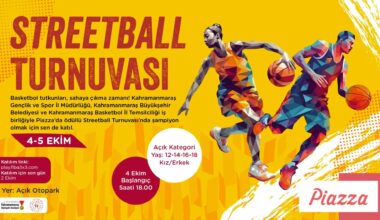 Streetball Turnuvası Heyecanı Başladı