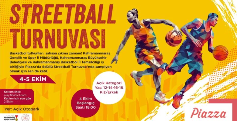 Streetball Turnuvası Heyecanı Başladı