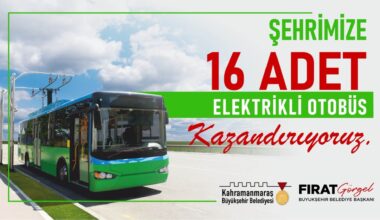 Büyükşehir, 16 Elektrikli Otobüs Alıyor