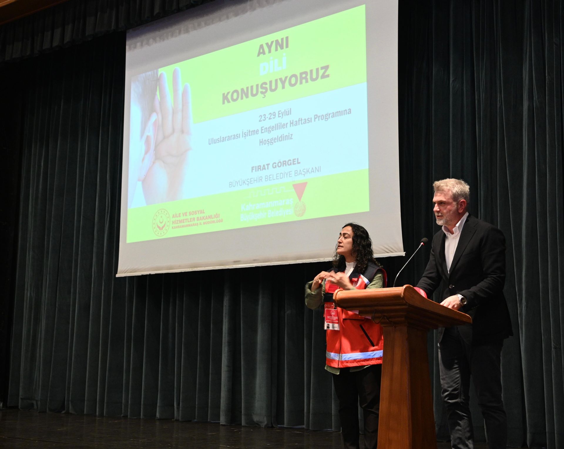 Kahramanmaraş Büyükşehir Belediyesi, Uluslararası İşitme Engelliler Haftası dolayısıyla anlamlı bir