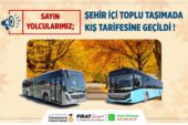 Toplu Taşımada Kış Tarifesine Geçildi!