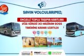 Engelli Toplu Taşıma Kartlarının Vizesi Uzatıldı