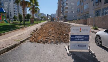 Tekerek Mahallesi’nde Asfalt Çalışması Başladı