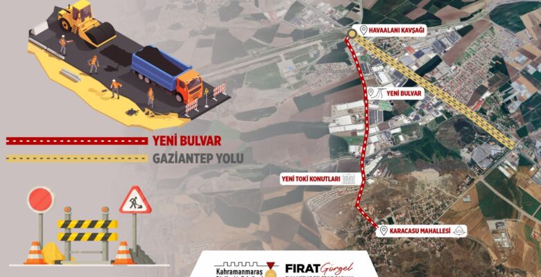 Büyükşehir’den Dulkadiroğlu’na Yeni Bulvar