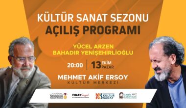 Cahit Zarifoğlu Kültür Sanat Sezonu Görkemli Programla Başlayacak