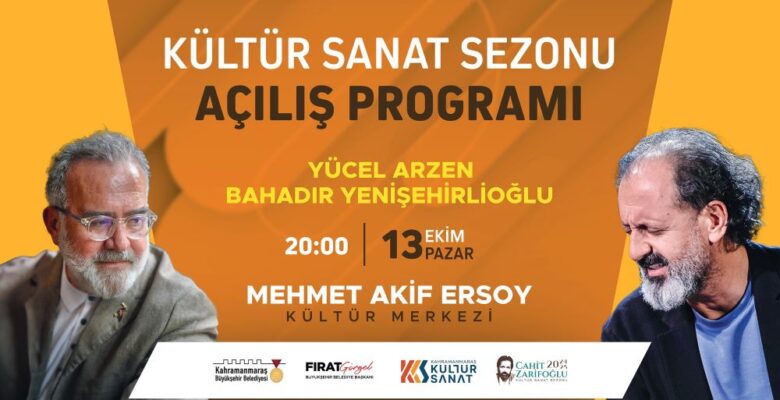 Cahit Zarifoğlu Kültür Sanat Sezonu Görkemli Programla Başlayacak