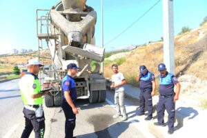 Kahramanmaraş Büyükşehir Belediyesi, ağır tonajlı araçların yarattığı görüntü ve çevre