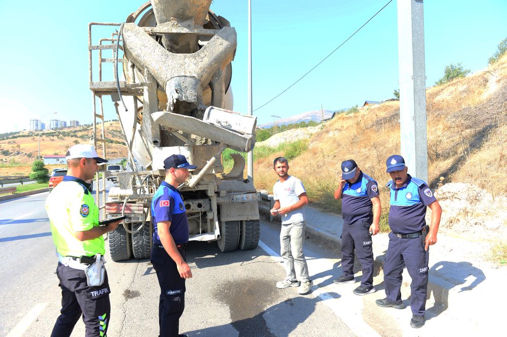 Kahramanmaraş Büyükşehir Belediyesi, ağır tonajlı araçların yarattığı görüntü ve çevre