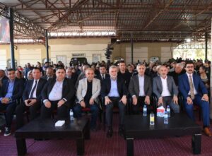 Kahramanmaraş Büyükşehir Belediye Başkanı Fırat Görgel, Alevi kanaat önderlerinden Elif