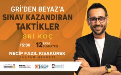 Gri Koç, Gençlere Sınav Kazandıran Taktikleri Anlatacak