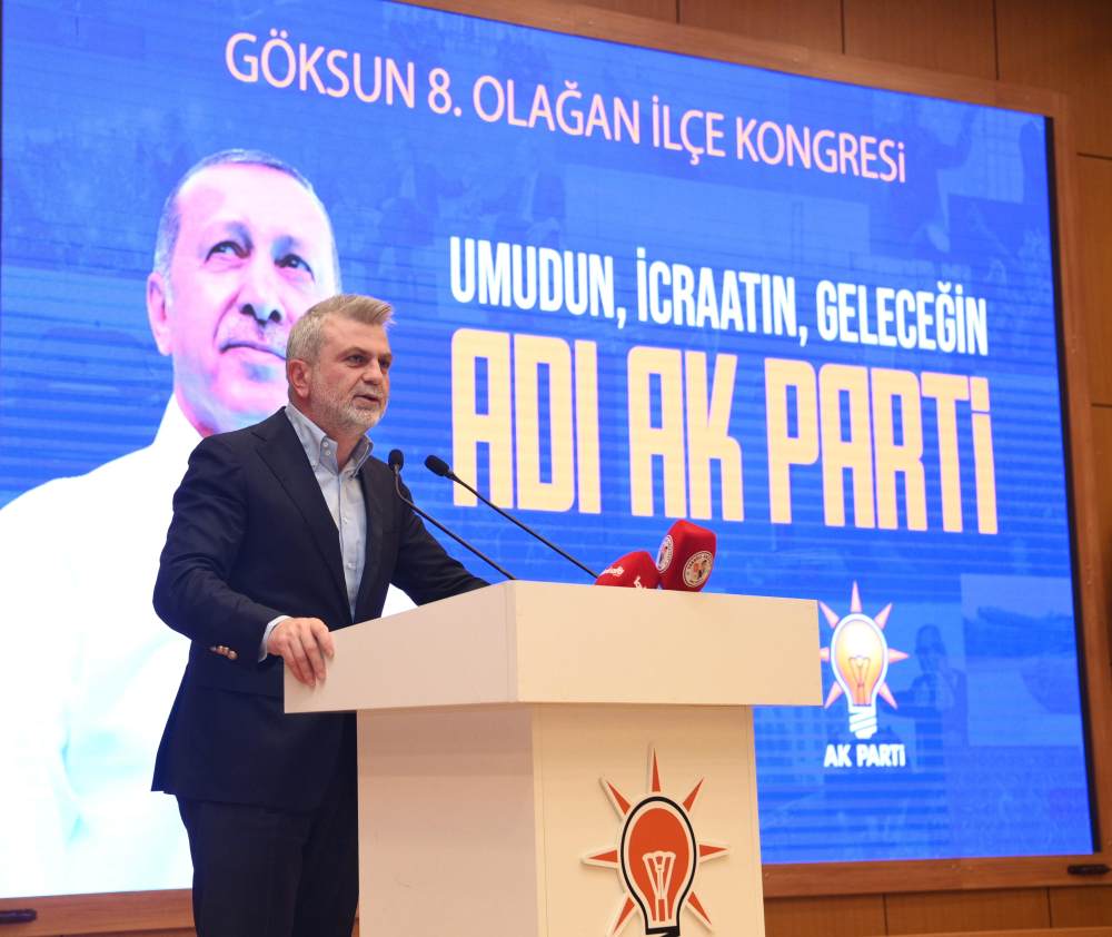 Kahramanmaraş Büyükşehir Belediye Başkanı Fırat Görgel, AK Parti Göksun İlçe