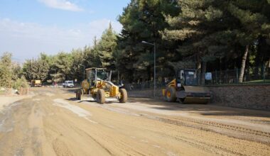 Büyükşehir, Türkoğlu’nda Caddeleri Yeniliyor