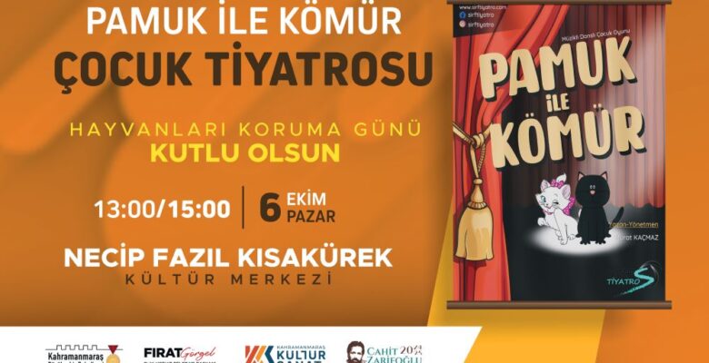 Pamuk ile Kömür, Çocuklar İçin Sahne Alacak