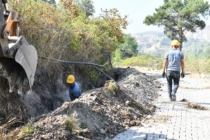 Kahramanmaraş Büyükşehir Belediyesi’ne bağlı KASKİ Genel Müdürlüğü, Dulkadiroğlu ilçesi Peynirdere