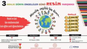 Kahramanmaraş Büyükşehir Belediyesi, özel gereksinimli çocuklara yönelik anlamlı bir etkinlik