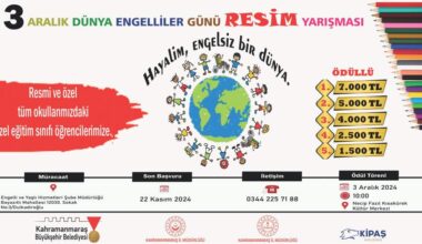 3 Aralık Dünya Engelliler Günü Resim Yarışması