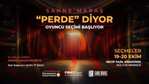 Kahramanmaraş Büyükşehir Belediyesi, Sahne Maraş Tiyatro Okulu’nda yeni dönem ön