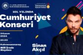 Sinan Akçıl, Cumhuriyet Konserinde Sahne Alacak