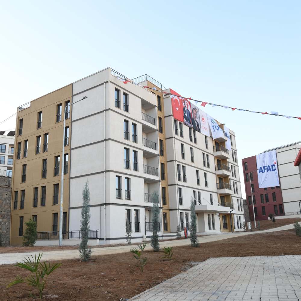 Kahramanmaraş’ta yapımı tamamlanan 3 bin 135 konutun kurası, Cumhurbaşkanı Recep