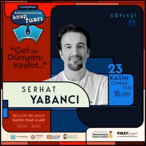 Kahramanmaraş Büyükşehir Belediyesi’nin düzenlediği 9. Uluslararası Kitap Fuarı, 23 Kasım