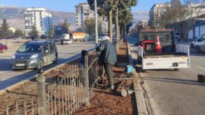 Kahramanmaraş Büyükşehir Belediyesi, 24 Kasım Pazar günü şehir merkezinde etkili