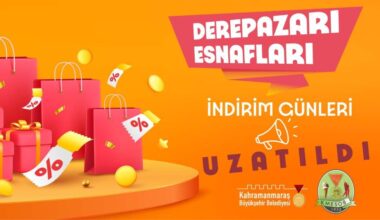 Derepazarı Esnafları İndirim Günleri Uzatıldı!