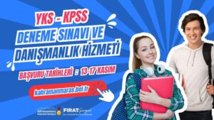 Kahramanmaraş Büyükşehir Belediyesi, YKS ve KPSS’ye hazırlanan adaylara destek sağlamak