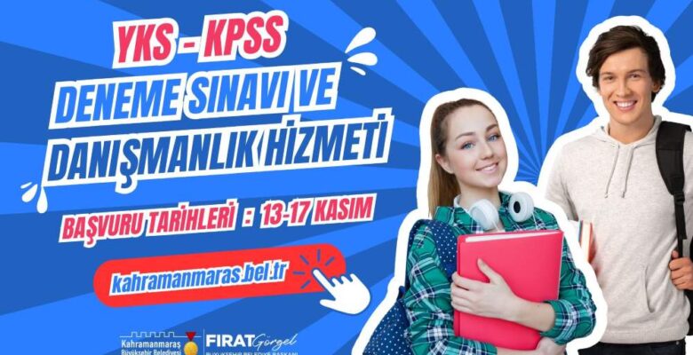 YKS ve KPSS’ye Hazırlıkta Ücretsiz Deneme Sınavı ve Danışmanlık Hizmeti