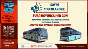 Kahramanmaraş Büyükşehir Belediyesi, 9. Uluslararası Kahramanmaraş Kitap Fuarı’na katılacak vatandaşların
