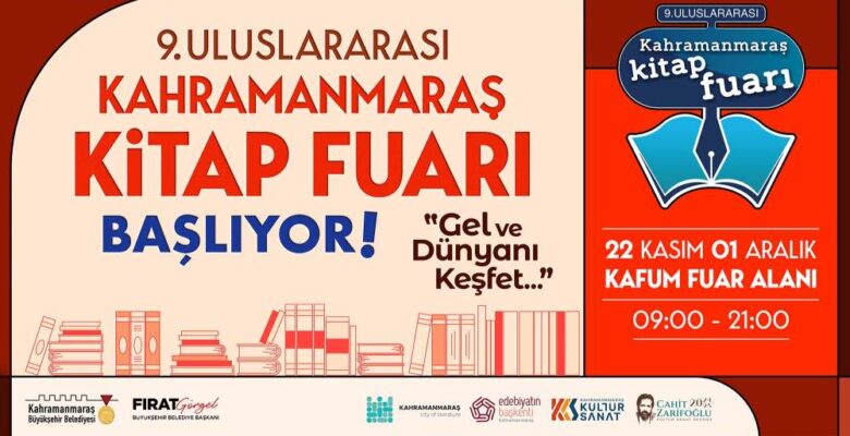 Anadolu’nun En Büyük Kitap Fuarı Kahramanmaraş’ta