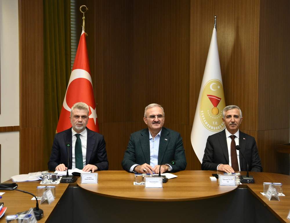 Kahramanmaraş Büyükşehir Belediye Başkanı Fırat Görgel, İçişleri Bakan Yardımcısı Münir