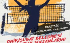 Onikişubat Belediyesi, Filenin Yeni Sultanlarını Arıyor