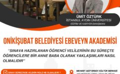 Onikişubat Belediyesi Ebeveyn Akademisi Başlıyor