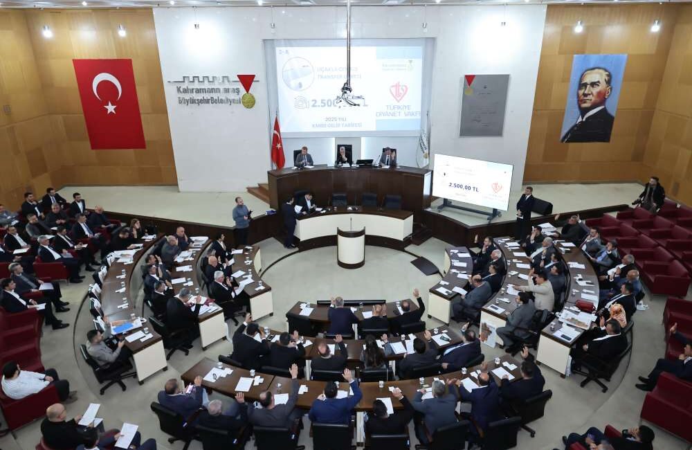 Kahramanmaraş Büyükşehir Belediyesi, 2024 yılının son olağan meclis toplantısını Başkan