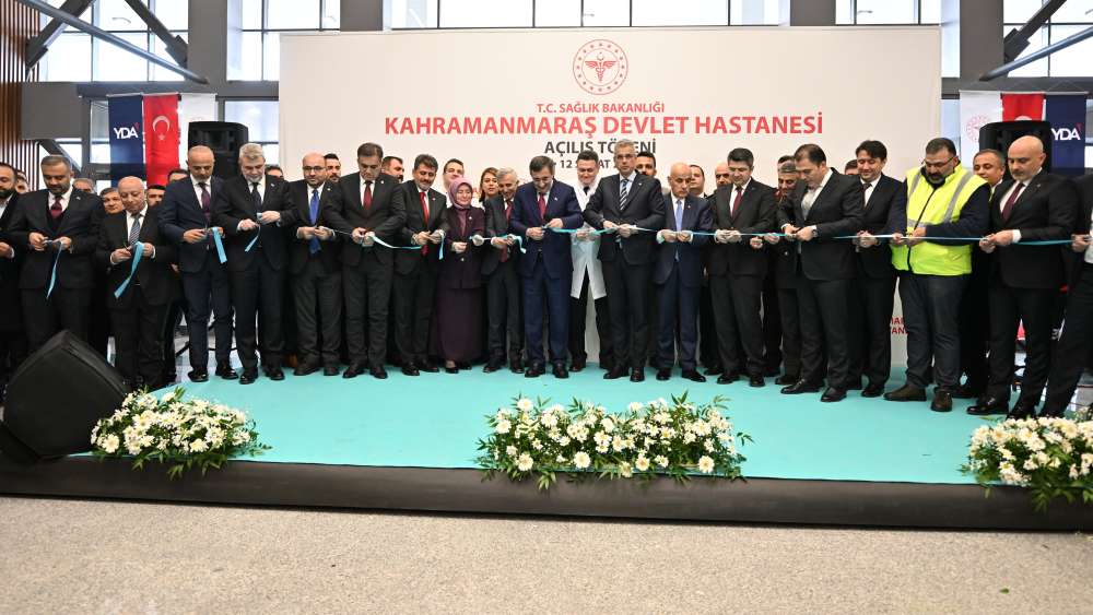 Kahramanmaraş’ın sağlık altyapısını güçlendirmek amacıyla hayata geçirilen 6,5 milyar TL’lik