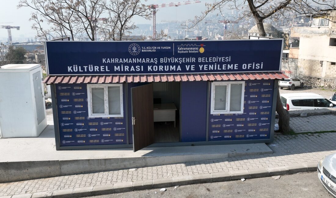 Depremde zarar gören tescilli kültür varlıklarının restorasyonu için Kahramanmaraş Büyükşehir