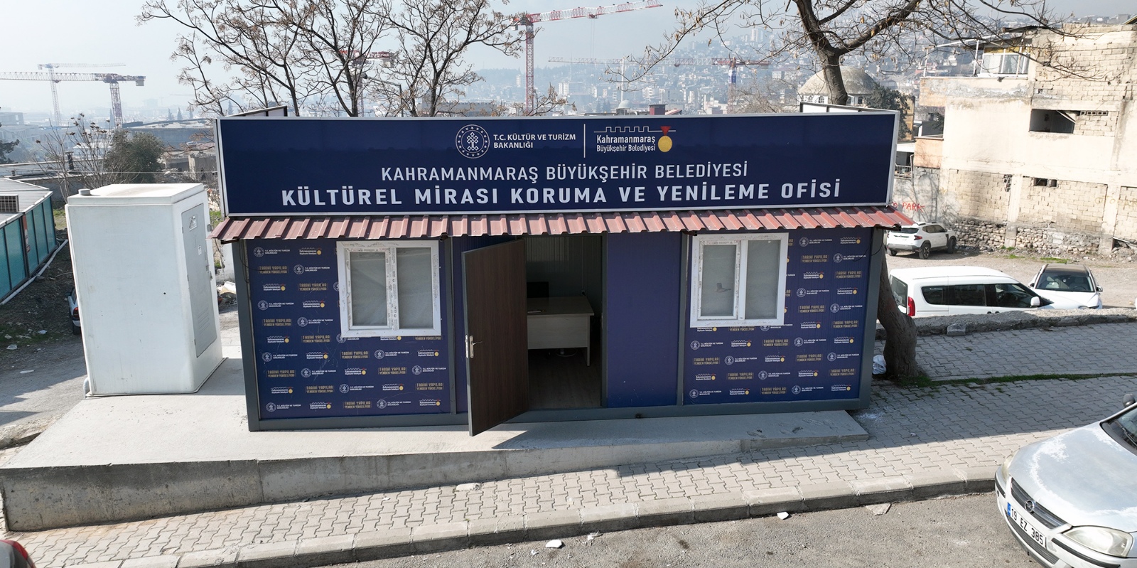 Depremde zarar gören tescilli kültür varlıklarının restorasyonu için Kahramanmaraş Büyükşehir