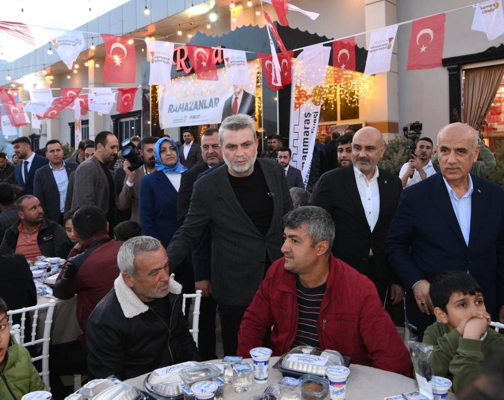 Kahramanmaraş Büyükşehir Belediyesi’nin Ramazan ayına özel düzenlediği “İlçemde İftar Var”
