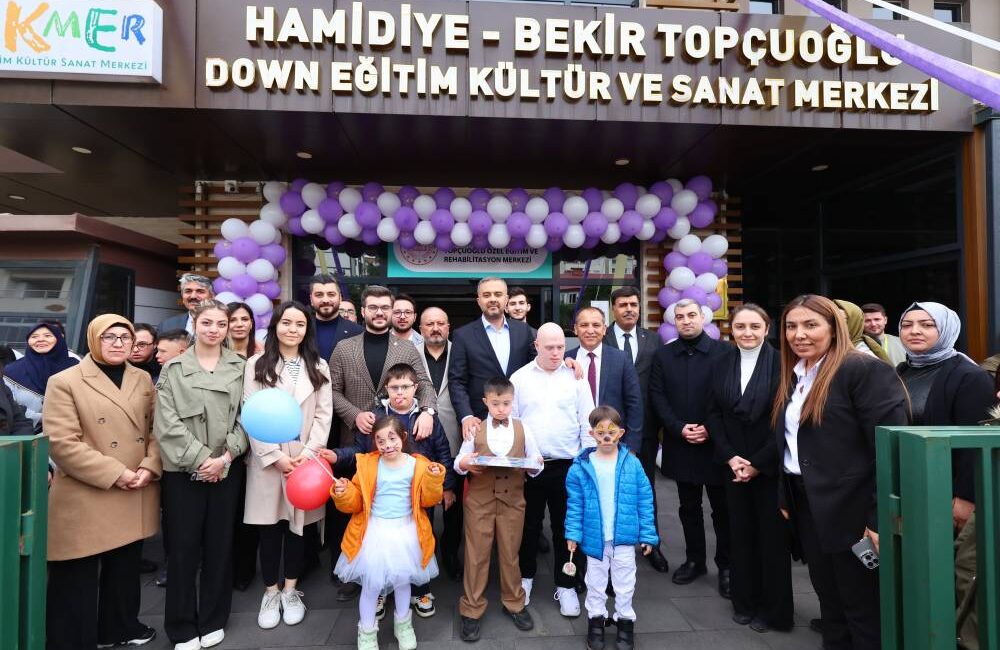 Onikişubat Belediyesi, 21 Mart Dünya Down Sendromu Günü kapsamında Hamidiye