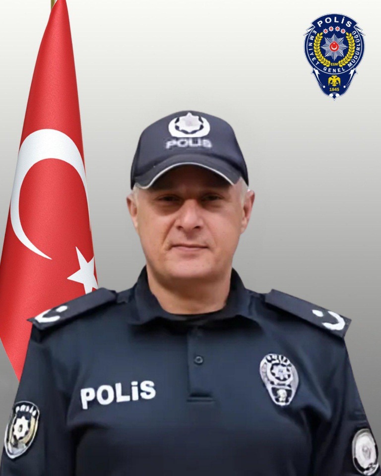 Pazarcık İlçe Emniyet Müdür Vekili olarak görev yapan Emniyet Amiri