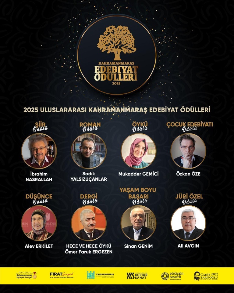 Kahramanmaraş Büyükşehir Belediyesi’nin bu yıl 5’incisini düzenlediği Uluslararası Şiir ve