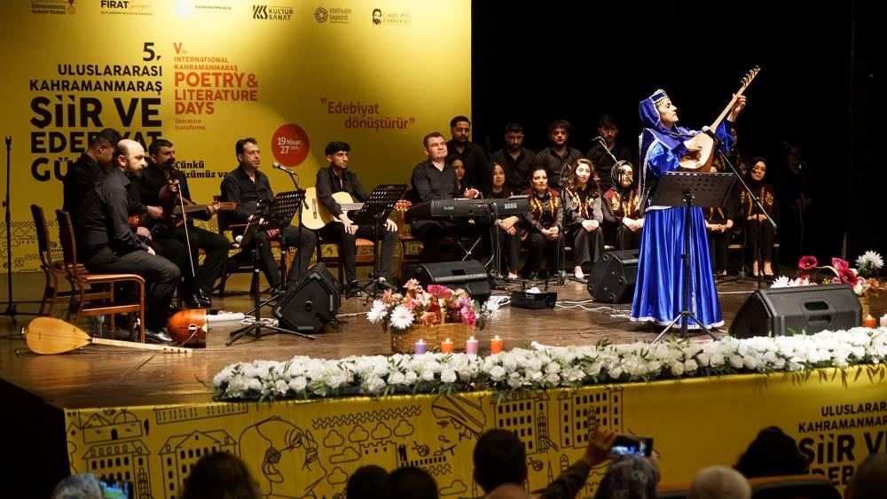 Kahramanmaraş Büyükşehir Belediyesi tarafından bu yıl beşincisi düzenlenen Uluslararası Şiir
