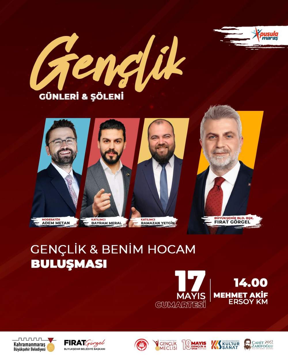 Büyükşehir Belediyesi, 17 – 18 Mayıs tarihlerinde düzenleyeceği “Gençlik Günleri