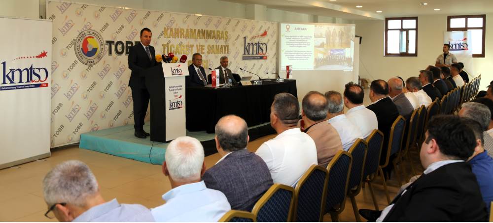 Kahramanmaraş Ticaret ve Sanayi Odası (KMTSO) 25. Olağan Meclis Toplantısı
gerçekleştirildi.